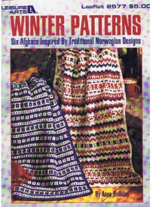 Norwegian Afghan Pair Crochet Patterns | Purple Kitty