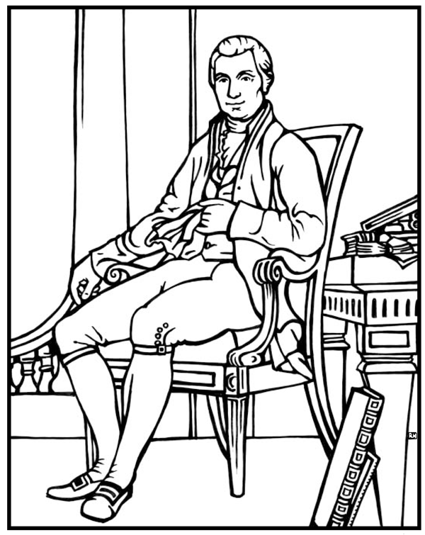 james k polk coloring pages - photo #24