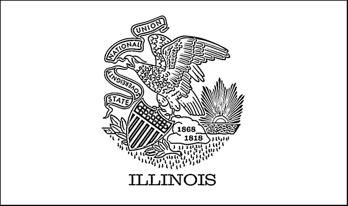 illinois flag coloring pages - photo #6