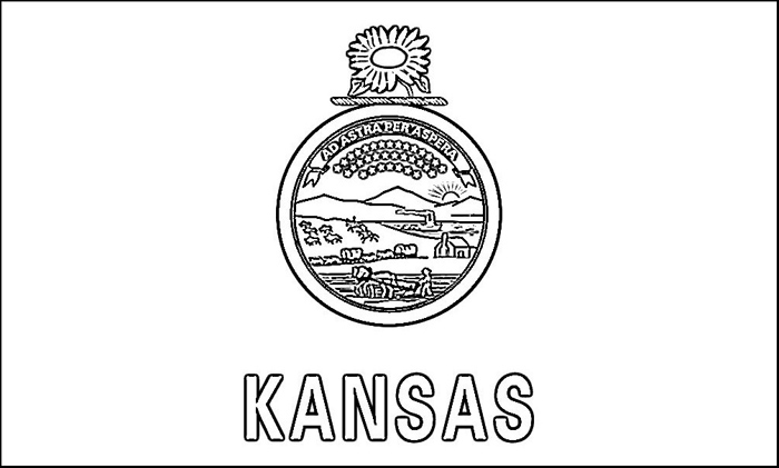 kansas state coloring pages - photo #11