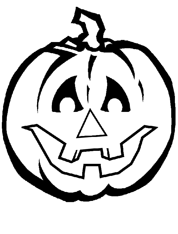 halloween pumpkins coloring pages - photo #36