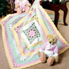 flowers and lace afghan