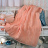 peachy baby afghan