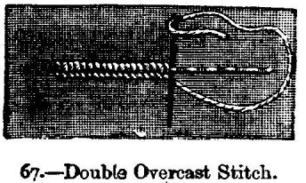 Double Overcast Stitch.