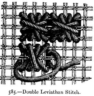 Double Leviathan Stitch.