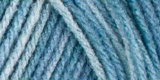 red heart super saver yarn blue tones