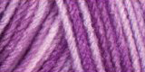 red heart super saver yarn purple tones