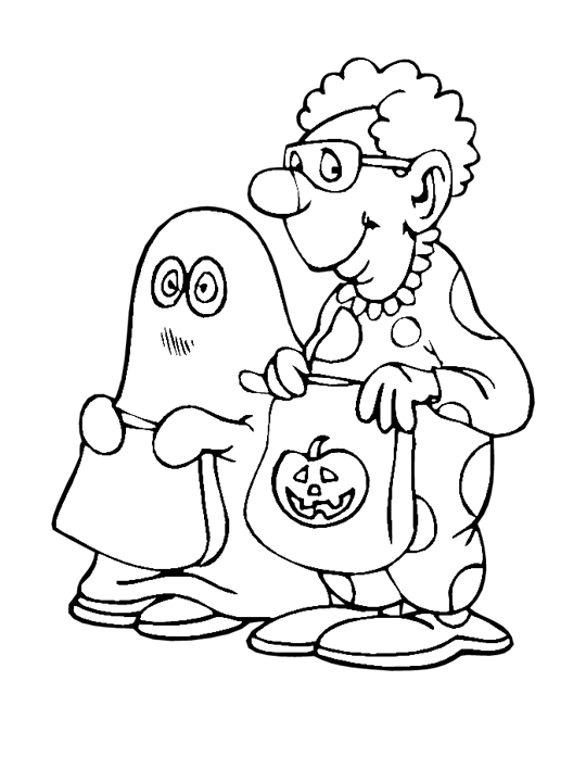 Halloween Costume Coloring Page | Purple Kitty