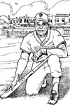 San Francisco Giants baseball coloring page