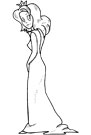 princess coloring page