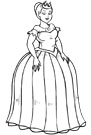 princess coloring page