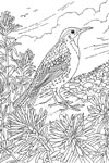 Download State Birds Coloring Pages | Purple Kitty