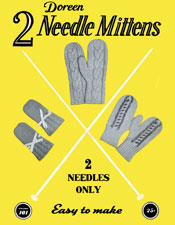 2 Needle Mittens 101