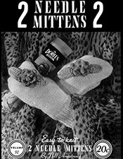 2 Needle Mittens 91