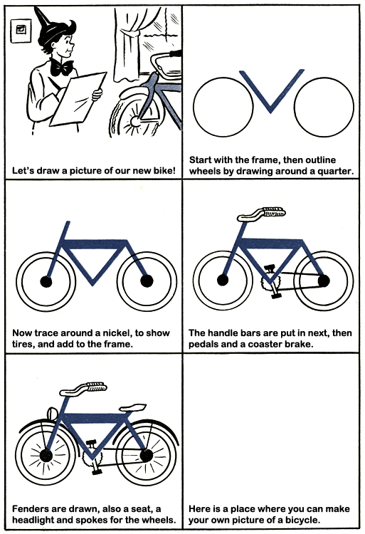 How to Draw a Bicycle | Purple Kitty