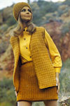 gold basin vest skirt and cap pattern