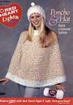 quick crocheted poncho and hat
