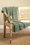 crochet one skein throw