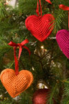 tree hearts christmas ornaments