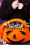 pumpkin halloween bag