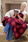 blushing grannies afghan pattern