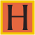 Alphabet letter H