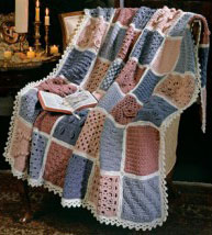 Vanna Heirloom Sampler Afghan #6 Crochet Pattern Leaflet NEW