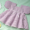 Sweet Sugar Plum Dress to Crochet for Baby Pattern