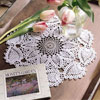 Dancing Pineapple Doily Thread Crochet Pattern