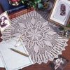 Star of Hope Doily Thread Crochet Pattern