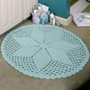 round diamond lace rug crochet pattern