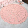wheel lace rug crochet pattern