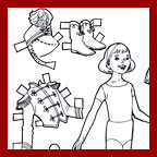 playtime paper dolls to color and cut out