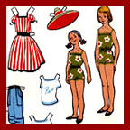 reluctant cousins paper dolls