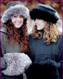 Winter in the City Felt Hat & Muff