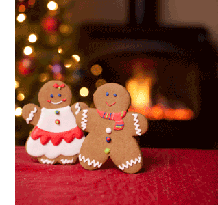 christmas gingerbread man cookies