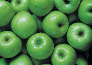 green apples