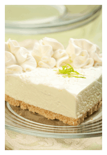 key lime pie slice