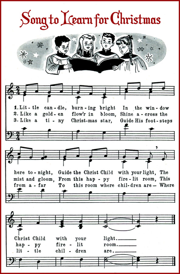 free printable christmas sheet music with lyrics