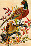 The Pheasants Cross Stitch Pattern