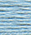 dmc brilliant tatting cotton thread light baby blue