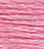 dmc brilliant tatting cotton thread light cranberry