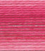 dmc brilliant tatting cotton thread variegated pink
