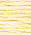 dmc brilliant tatting cotton thread very light pale yellow